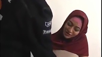 Arab Milf Gets Pounded By A Black Rod