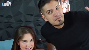 Big Natural Tits And Deepthroat Action In A Wild Podcast