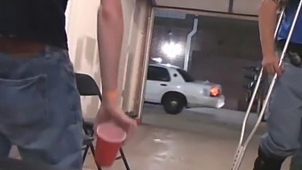 An Interracial Orgy Ensues At A Party