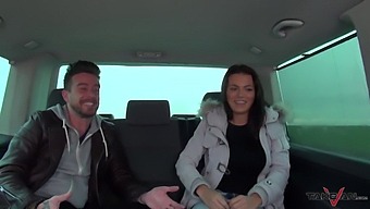A Curvy Woman Is Persuaded To Join Horny Strangers In A Van