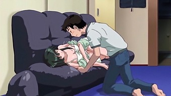 Animated Depiction Of A Teenage Girl Having Sex With Her Partner