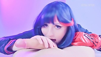 Ryuko Matoi'S Seductive Performance Leads To Intense Oral Pleasure For A Teacher