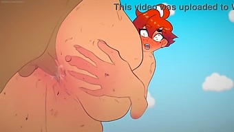 Homeless Man Transforms Into Woman And Engages In Hentai-Themed 2d Cartoon Intercourse