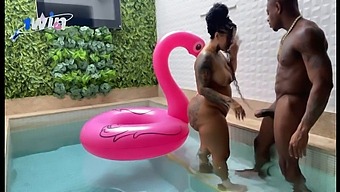 Black Beauty Gets Her Tight Hole Stretched Wide Open