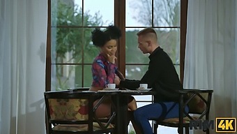 Interracial Cowgirl Gets Her Fill Of Rimming In Hd