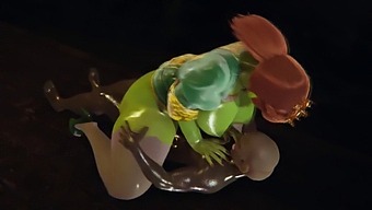 Shrek'S Princess Fiona Gets Cum Inside Her From An Orc In This 3d Porn Video