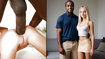 A Black Man Pleasures My Stunning Spouse With His Impressive Tool (Big Natural Tits)