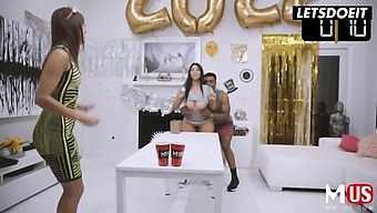 Busty Violet Myers Celebrates Her Birthday With A Bbc Threesome