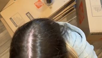Help Me Move And Get A Cumshot From My Pierced Babe